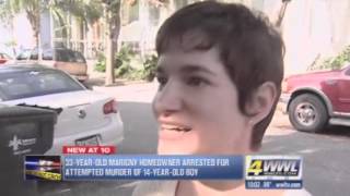 Home Owner in Marigny Shoots 14 year old in the head charged with Attempted murder