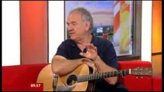 Ralph McTell on BBC Morning TV 28  09 2012   Guitar noodling