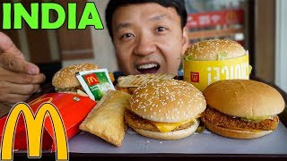 Trying McDonald’s Breakfast & Lunch in INDIA