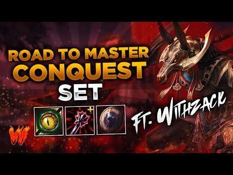 SET, AQUI SE TRYHARDEA ft. WithZack - Warchi - Smite Road to Master Conquest