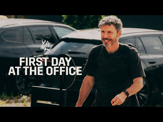 Inside Mark van Bommel's First Day as Red Devils Head Coach | #REDDEVILS