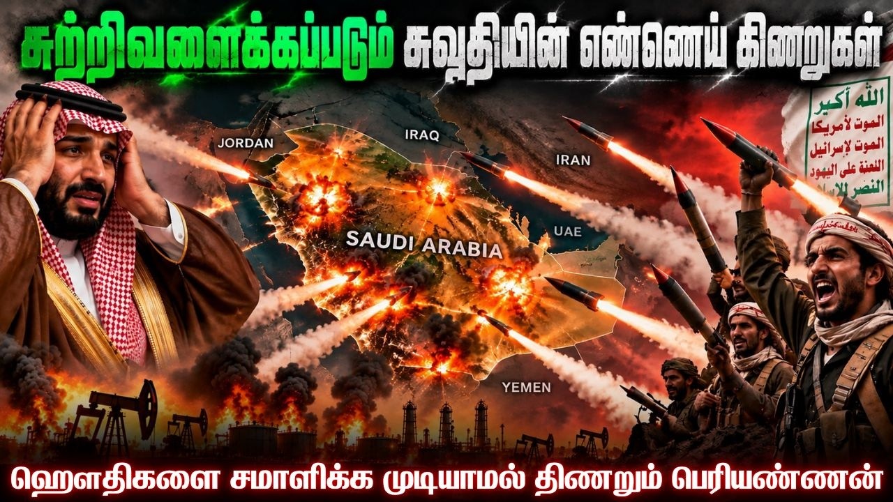 சவுதியின் விமானத்தை சுட்டுத்தள்ளிய ஹௌதிகள் | எண்ணெ?