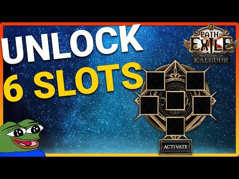 PoE 3.27 | How to Unlock 6 Map Slots | Quick Guide