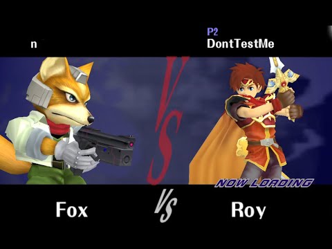 DONTTESTME (Roy) vs. "n" (Fox, Sheik) - Friendlies