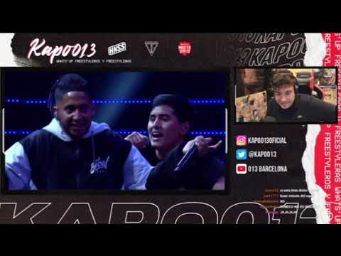 KAPO 013 REACCIONA A DIEGO MC VS BLACKCODE | RED BULL PERU | 2020