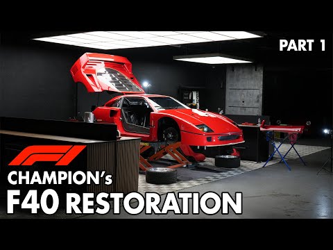 Restoring Nigel Mansell's Ferrari F40: A 30-Day Journey of Ultimate Detailing - Part 1