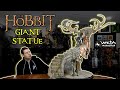 GIANT HOBBIT STATUE Weta Thranduil On Throne