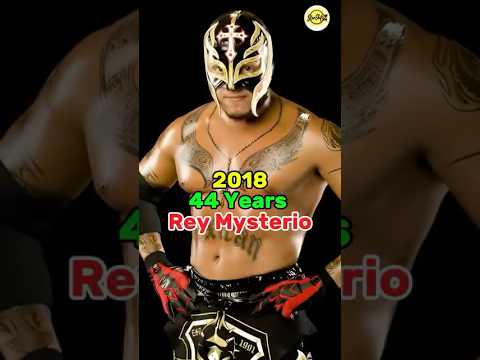 Rey Mysterio Evolution #wwe #wrestling #richie #shortvideo #shorts
