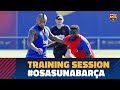 Back to work to prepare LaLiga match against Osasuna