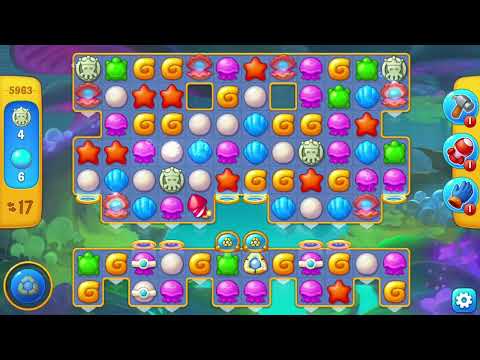 [FISHDOM Walkthrough] Level 5963 (Qua màn - Fishdom)