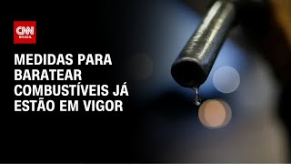 Vídeo: Governo divulga ações para conter preços de combustíveis e gás de cozinha | CNN NOVO DIA