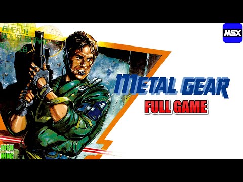 Metal Gear (MSX) – Complete Game 100% Flawless Stealth Run!