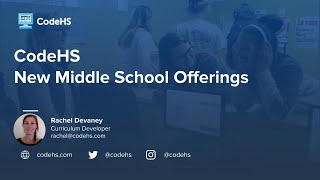 CodeHS Middle School Catalog Launch thumbnail
