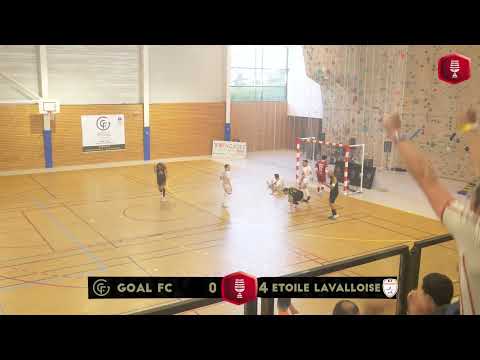 08/04/23 1/4 finale Coupe Nationale futsal GOAL FC (D2) - Etoile Lavalloise Futsal (D1)