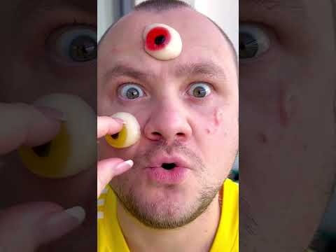 What ah oh with jelly eyball 😂