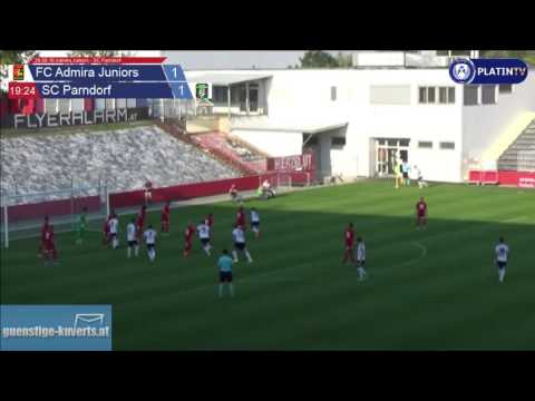 28.08.16 Admira Juniors - SC Parndorf - Highlight  (1. Halbzeit / 19:29) am 28.08.2016 17:52
