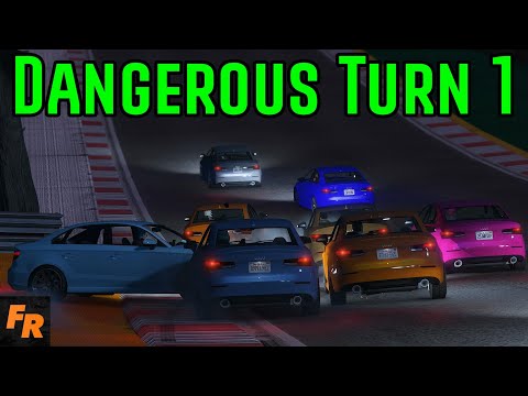 Highly Dangerous Turn 1 - Gta 5 Racing