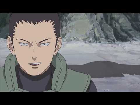 Сай, Шикамару и Шино против ниндзя Неба