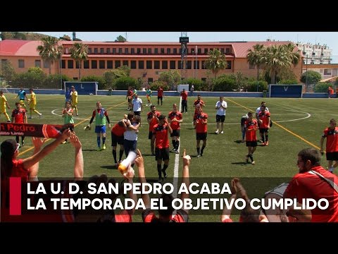 La U. D. San Pedro vence al C. D. Rincón en el último partido 16/17