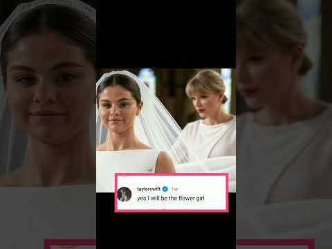 Selena gomez wedding ai edit😱❤️ #selenagomez #bennyblanco #taylorswift #trendingshorts