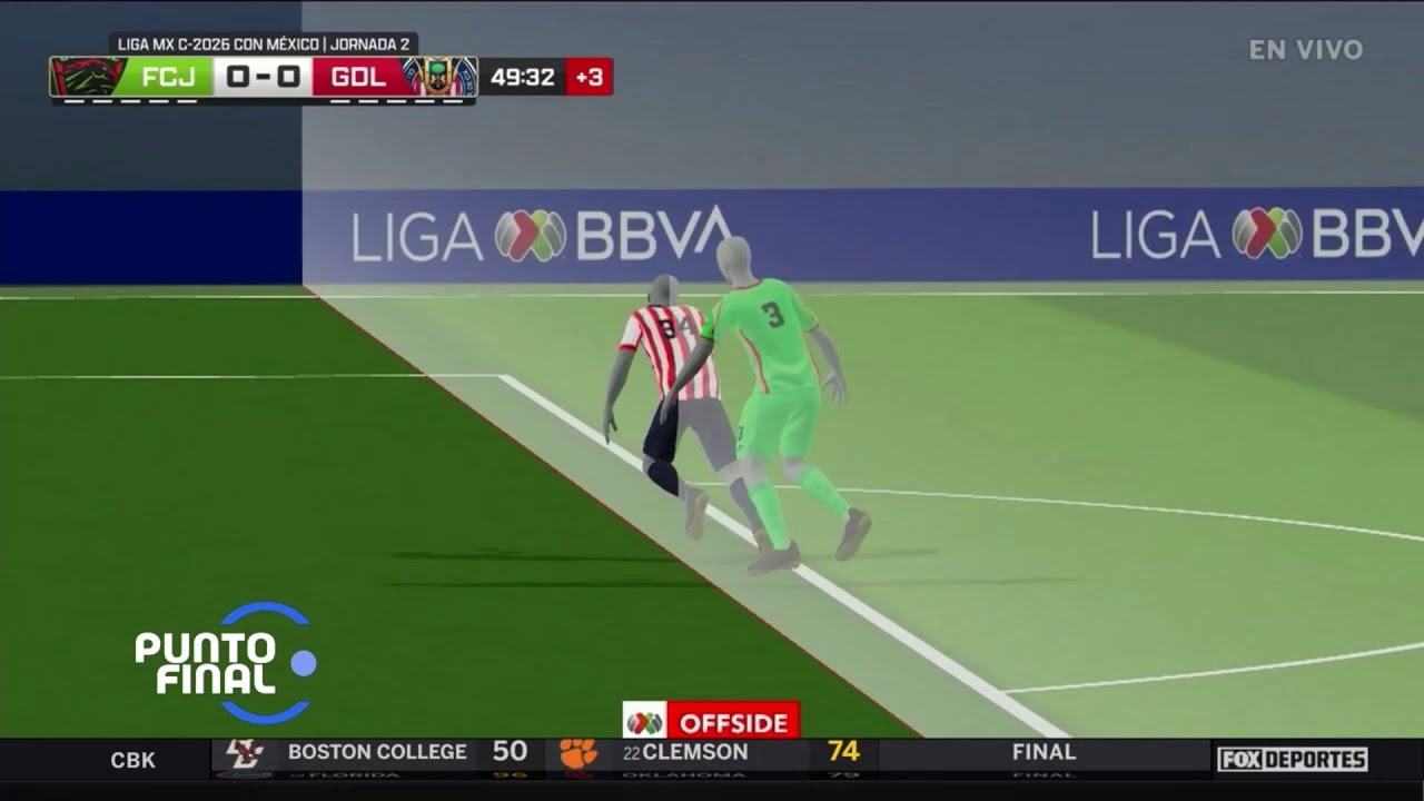 🧐⚽ La tecnología del FUERA DE LUGAR SEMIAUTOMÁTICO en el FC JUÁREZ vs. CHIVAS | Punto Final