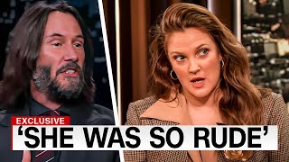 Keanu Reeves WALKED OUT Of His Interview With Drew Barrymore..