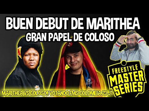 "MARITHEA VS COLOSO" VOTANDO #FMSCOLOMBIA J1 T2 - #FMS23 (REACCION)