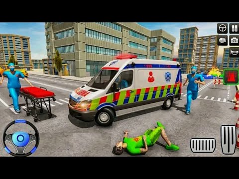 City Ambulance Emergency Rescue Simulator 2021 - Android Gameplay #4