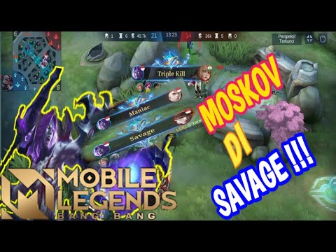 MOSKOV FLICKER BISA SAVAGE !!! INI DIA BUILD NYA || Mobile Legend