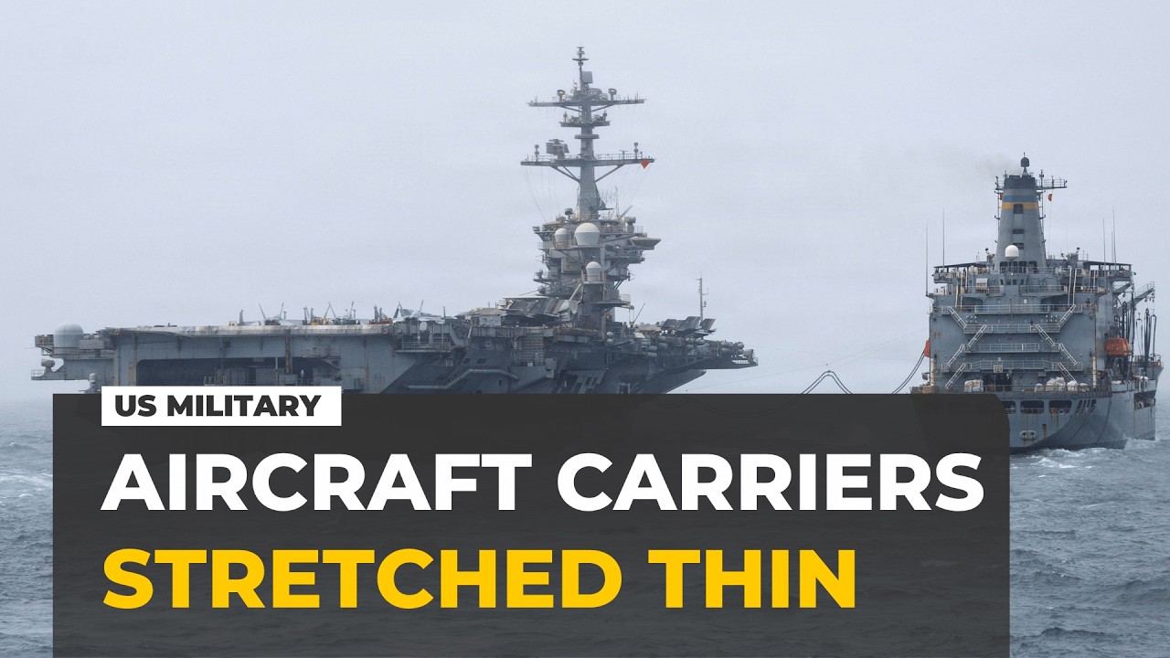 The toll of stretching US aircraft carriers thin for the Iran war