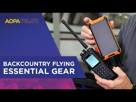 Backcountry Flying Survival Gear