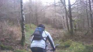 preview picture of video 'The Wall trail at Afan Argoed : Easter 2010'
