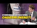 Overheid wantrouwen ONDERMIJNEND?! Van Meijeren (FVD) pakt stellingnames AIVD aan