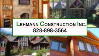 preview picture of video 'Lehmann Construction Inc. Custom Builder in Banner Elk, NC'