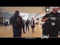 FOUSEY CRASHES OUT ON MALL POLICE Gets Kicked Out