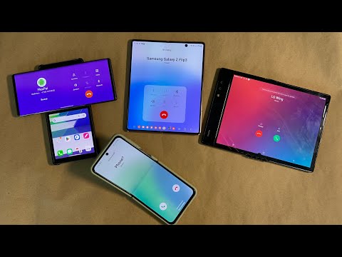 Clamshell Phone Incoming Calls Hold Samsung Galaxy Fold & Flip 3 | LG WINK | Royole FlexPay