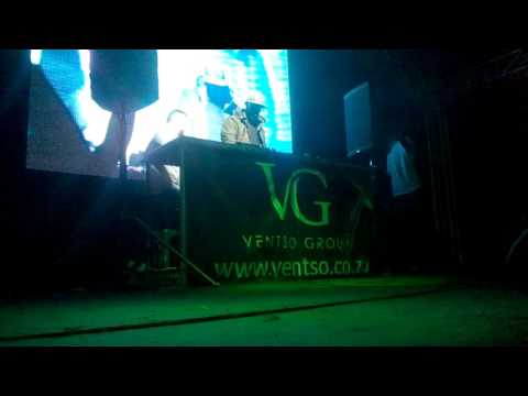 Tshepo Manyisa , MbalavhaliD and Dj FistosValley introducing Black Coffee in Venda