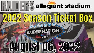 Las Vegas Raiders Season Ticket Package 2022