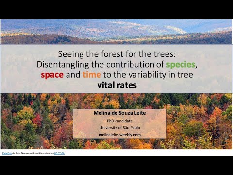 Presentation to the Festival of Ecology BES Conference 2020