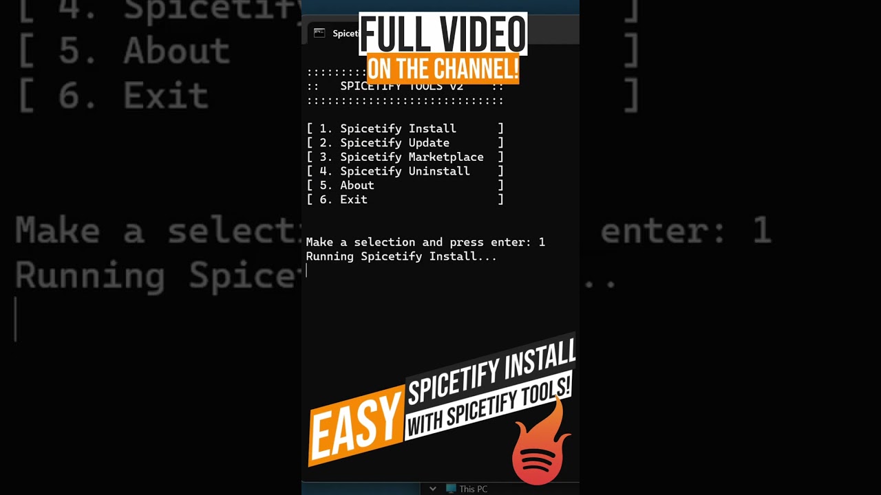 Spicetify Tools Easy Download, Install, Setup, Update