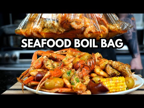 How To Make The Perfect Seafood Boil Bag at Home