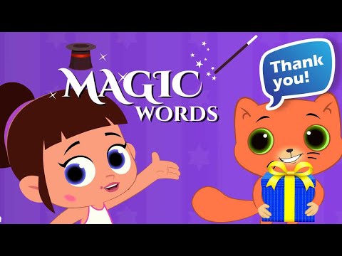 Magic words | Say Please, Thank you , Sorry, Excuse me - Bamboo sky Rhymes & Kids Songs