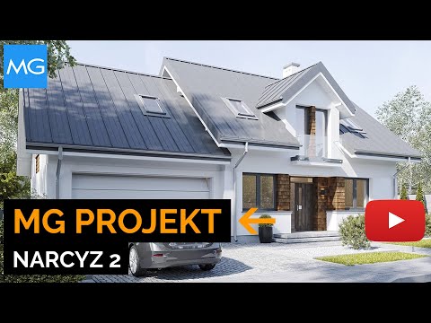 Projekt domu Narcyz 2 MGProjekt - 134,99 m2