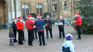 Brass Band plays Christmas Carols at Waddesdon Manor