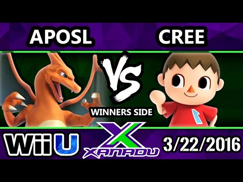 S@X 142 - VGBC | Aposl (Charizard) Vs. Cree (Villager, Swordfighter) SSB4 - Smash Wii U - Smash 4