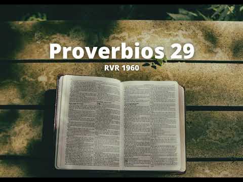 Proverbios 29 - Reina Valera 1960 (Biblia en audio)