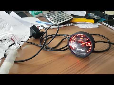 Greddy Multi D/A Boost Pressure Digital Gauge not working