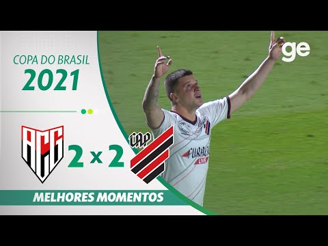 Gols e lances de Atlético-GO x Athletico Paranaense