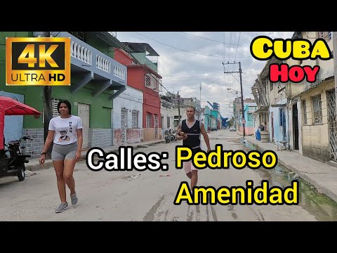 Caminando la Habana real. CUBA HOY en 4K UHD