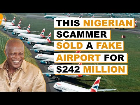 Uyumujura ukomoka Nigeria niwe wambere kwisi yagurishije ikibuga cyindege miliyoni 242$/ateye ubwoba